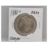 1881-O 90% Silv Morgan $1 Dollar