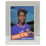 1985 Topps #620 Dwight Gooden RC Stain/Edges