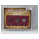 Last Yr of Issue Coin Set