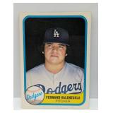 1981 Fleer #140 Fernando Valenzuela Error RC Edges