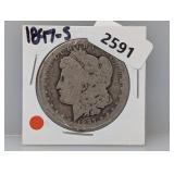 1897-S 90% Silv Morgan $1 Dollar