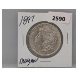 1897 90% Silv Morgan $1 Dollar