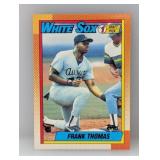 1990 Topps Draft Pick Frank Thomas RC #414 Stain