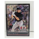 2025 Mark Mcgwire Leaf 15thï¿½Ann Black Lava Ref 2/2