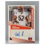 2025 Donruss Signature Marks Cedric Johnson