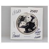 2023 30G .999 Silv Panda 10 Yuan