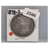 1878-S 90% Silv Morgan $1 Dollar