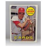 1969 Topps Julian Javier #497 Corners