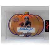 4/13 2025 Leaf Metal Jim McMahon Auto Pumpkin PJM3