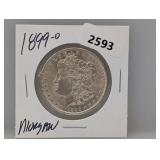 1899-O 90% Silv Morgan $1 Dollar