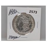 1882 90% Silv Morgan $1 Dollar