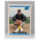1992 Donruss Rated Rookie Todd Van Poppel RC Edges