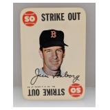 1968 Topps Game Cards Baseball Jim LONBORG 14