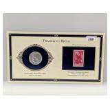 1948 90% Silv Franklin Half $1 & Postal Comm