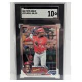 2023 Jordan Walker Topps Chrome RC #209 SGC 10