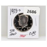 1973-S PF JFK Half $1 Dollar