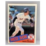 1985 Topps Wade Boggs #350 Edges
