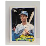1989 Ken Griffey Jr. Topps Traded RC 341t Edges