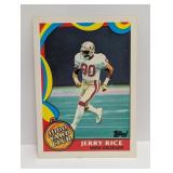 1989 Topps #5 Glossy Jerry Rice HOF