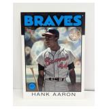 2021 Topps # 86B-7 Hank Aaron HOF