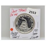 1oz .999 Silv Boston Tea Party Comm
