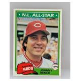 1981 Topps #600 Johnny Bench HOF