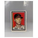 1962 Topps Stamp Baseball Jerry Adair Short Print