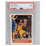 1996 Topps Kobe Bryant RC 138 PSA 9