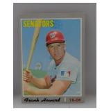 1970 Topps Frank Howard #550 Corners