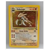 1999 Pokemon Fossil Kabutops Holo #9