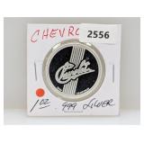 1oz .999 Silv Chevrolet Round