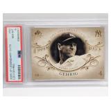 2005 Lou Gehrig Sp Legendary Cuts #50 PSA 8