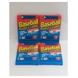 (4) 1989 Donruss Baseball Packs Look Griffey JR RC