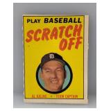 1970 Topps Scratch-OFFS Al Kaline Unscratched