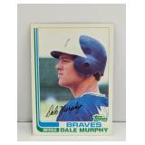 1982 Topps #668 Dale Murphyï¿½Print Line/Edge