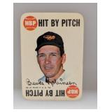 1968 Topps Game Cards Brooks Robinson HOF Surface