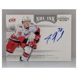 2012 Contenders Justin Faulk Autograph #9