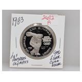 1983 90% Silv LA Olympics Comm $1