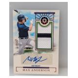 1/49 2024 Boys of Summer Max Anderson Relic Auto