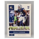 Micah Parsons RC - 2021 Panini Chronicles #28