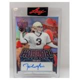 1/1 2025 Leaf Metal Horror Rick Mirer Auto H-RM1