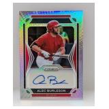 2021 Prizm Alec Burleson Autograph