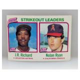 1980 Topps (Richard/Ryan) #206 Edges/Corners