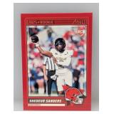 2025 Score Red SP Shadeur Sanders RC 15