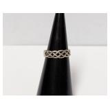 .925 Sterl Celtic Knot Toe Ring