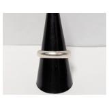 .925 Sterl Wedding Band Sz 9