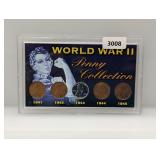 WWII Penny Collection