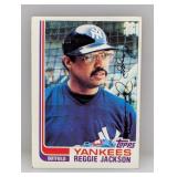 1982 Topps Reggie Jackson #300 Edges/Corners