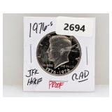 1976-S PF JFK Half $1 Dollar