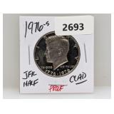 1976-S PF JFK Half $1 Dollar